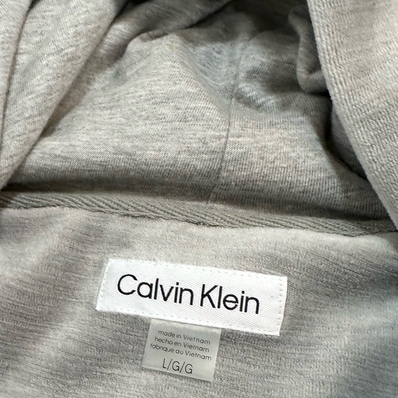 Calvin Klein Women's Tie Waist Velour Dress Sz L - Picture 4 of 10